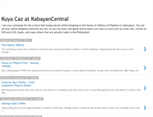 Tablet Screenshot of kuyacaz.kabayancentral.com